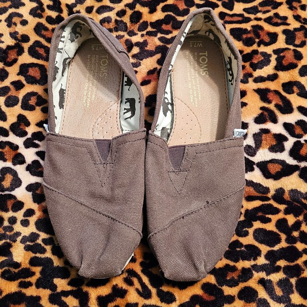 Brown TOM'S BOBs Size 7.5W